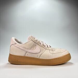 Nike Air Force 1 '07 LV8 Pink Suede Shoes Sneakers Women's Size 12 Men's 10.5